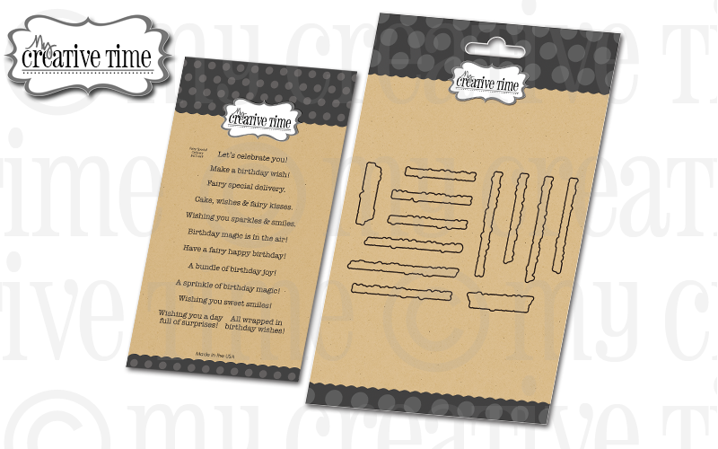 Fairy Special Delivery Stamps & Dies