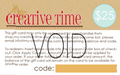 $25 MCT Gift Card