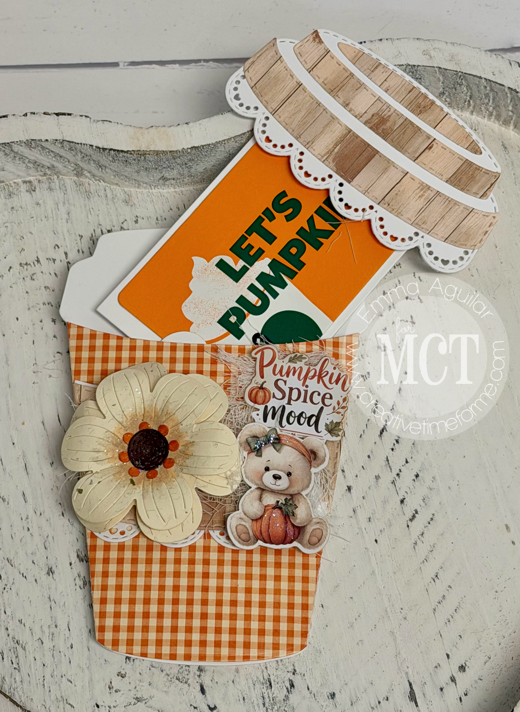 Fancy Coffee Gift Card Holder Die