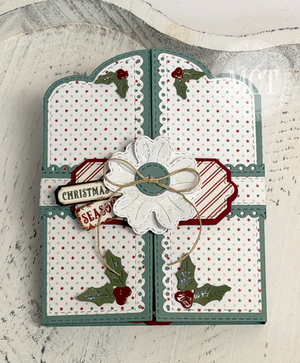 Gatefold Tag Folio Die