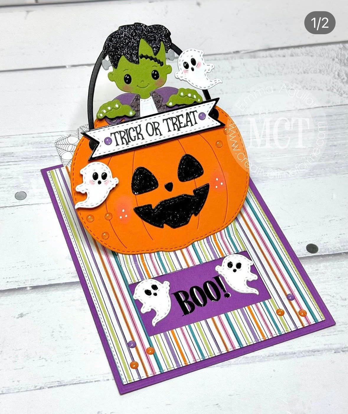 Jack-O-Lantern Tag Die