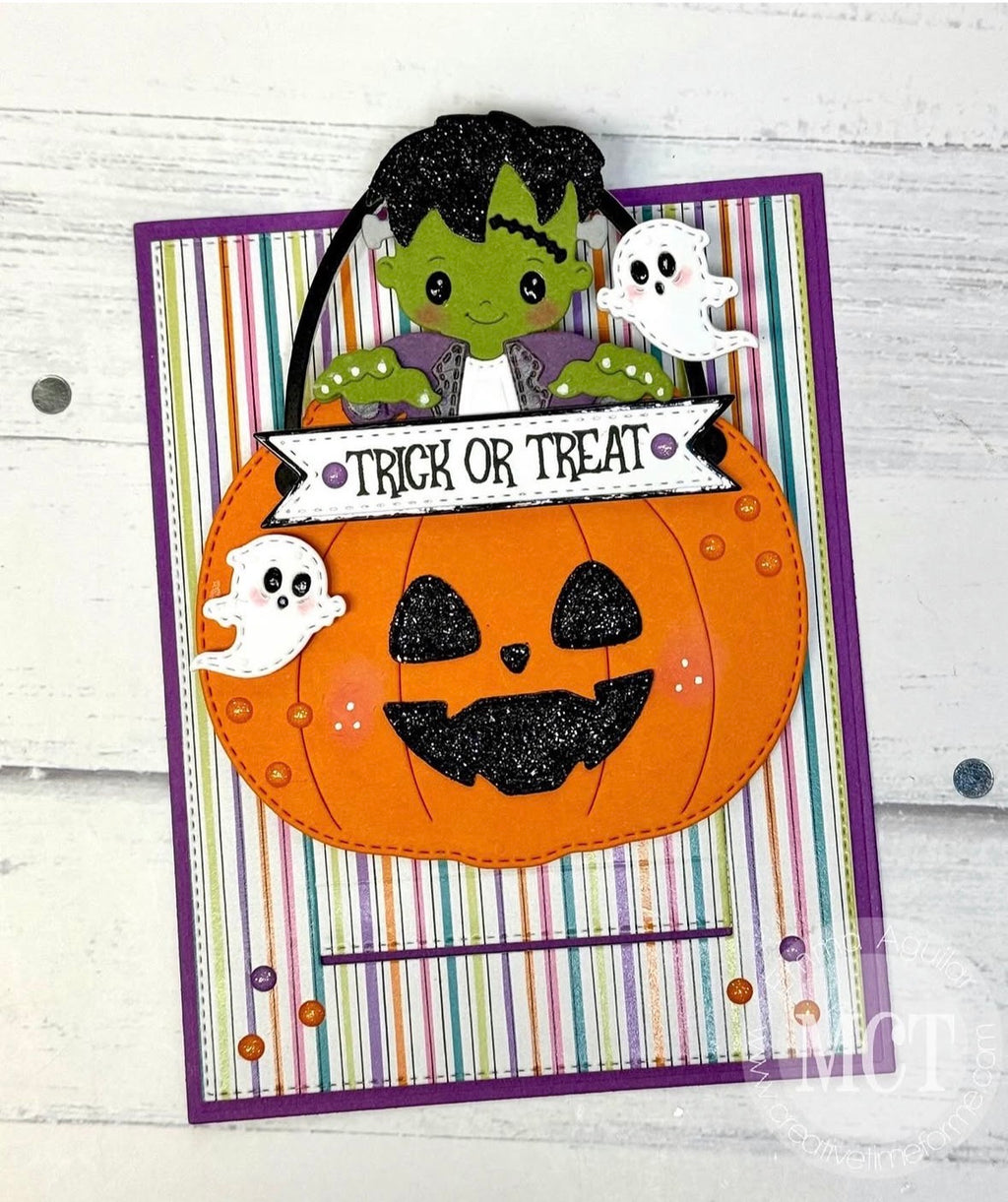 Jack-O-Lantern Tag Die