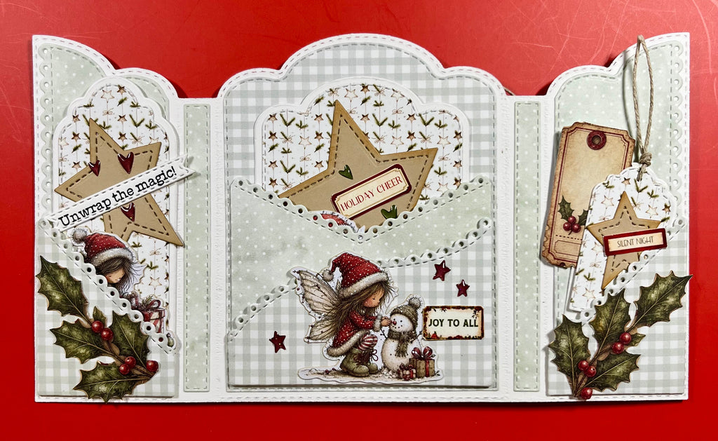 Gatefold Tag Folio Die