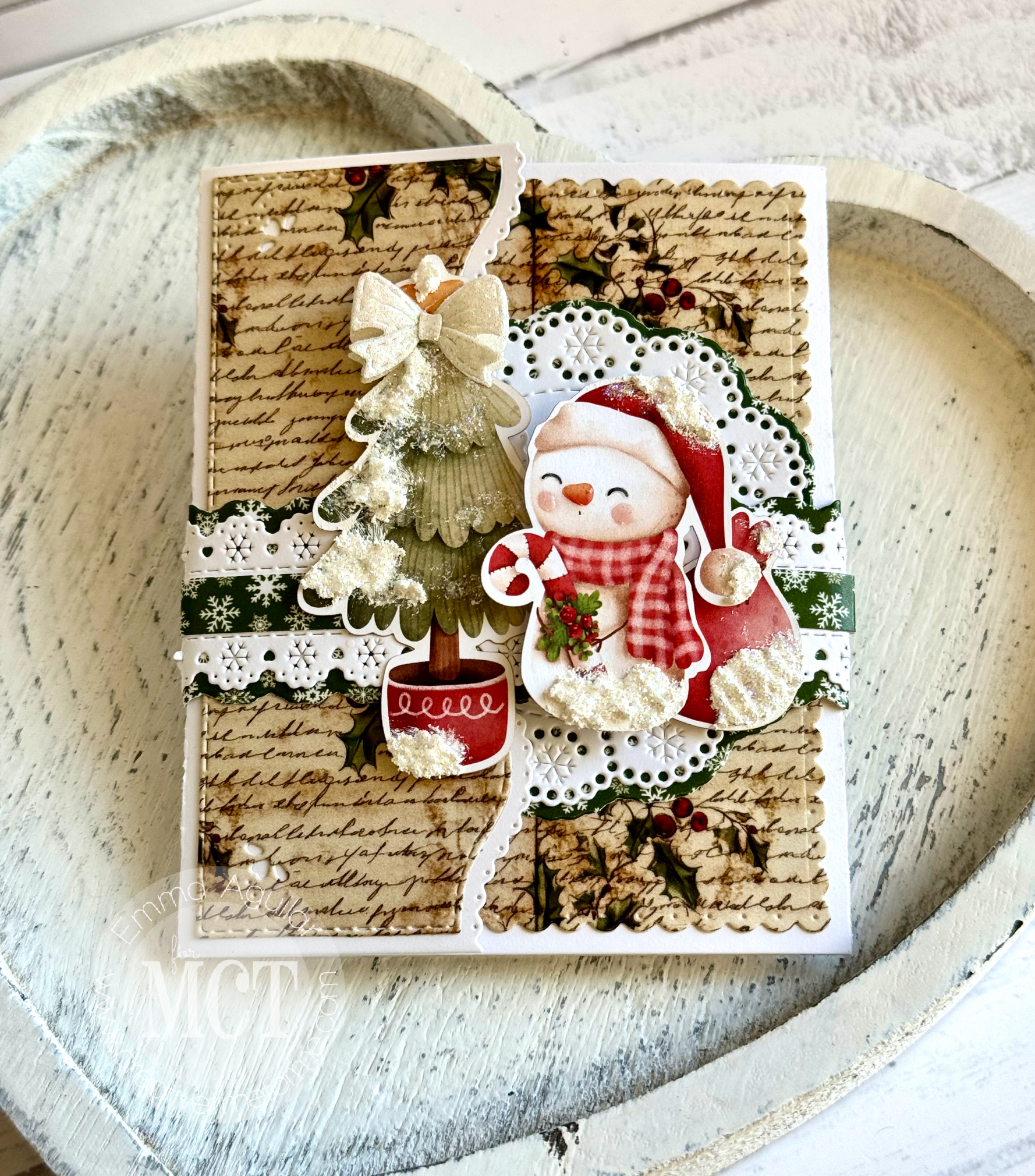 Snowflake Belly Band Die