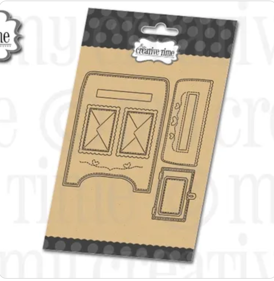 Mailbox Gift Card Holder Die