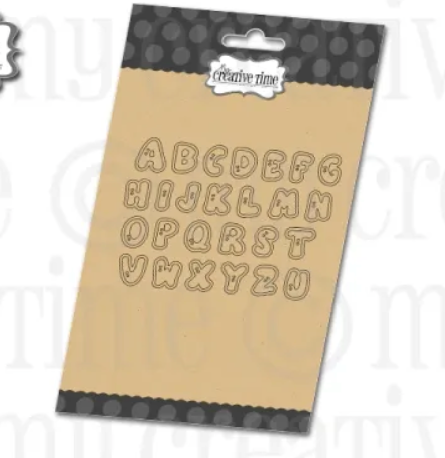 Heart Alphabet Dies