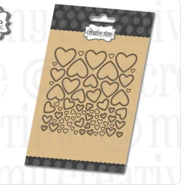 Lots of Hearts Plate Die