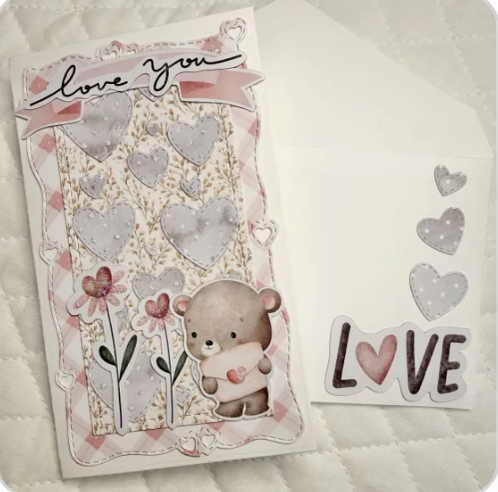 Lots of Hearts Plate Die