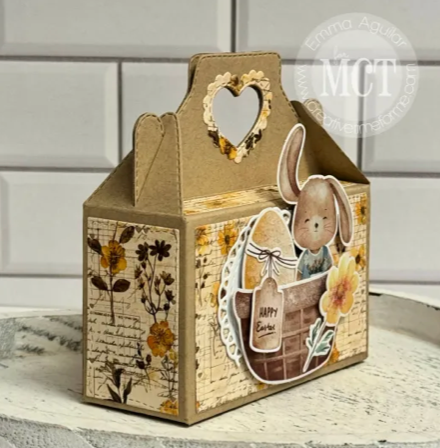 Gable Heart Treat Box Die