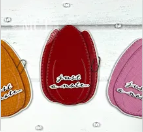 3" Tulip Card Die
