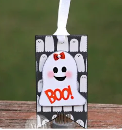 Ghost Lollipop Holder Die