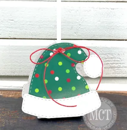 Santa Hat Lollipop Holder Die