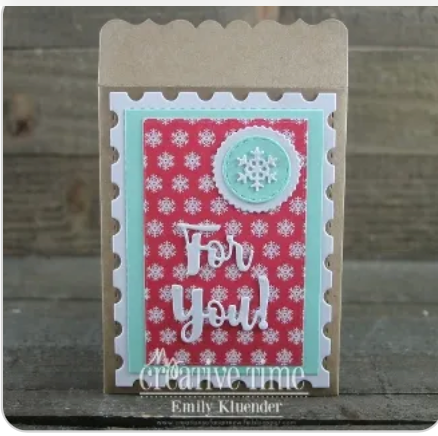 Holiday Envelope Die