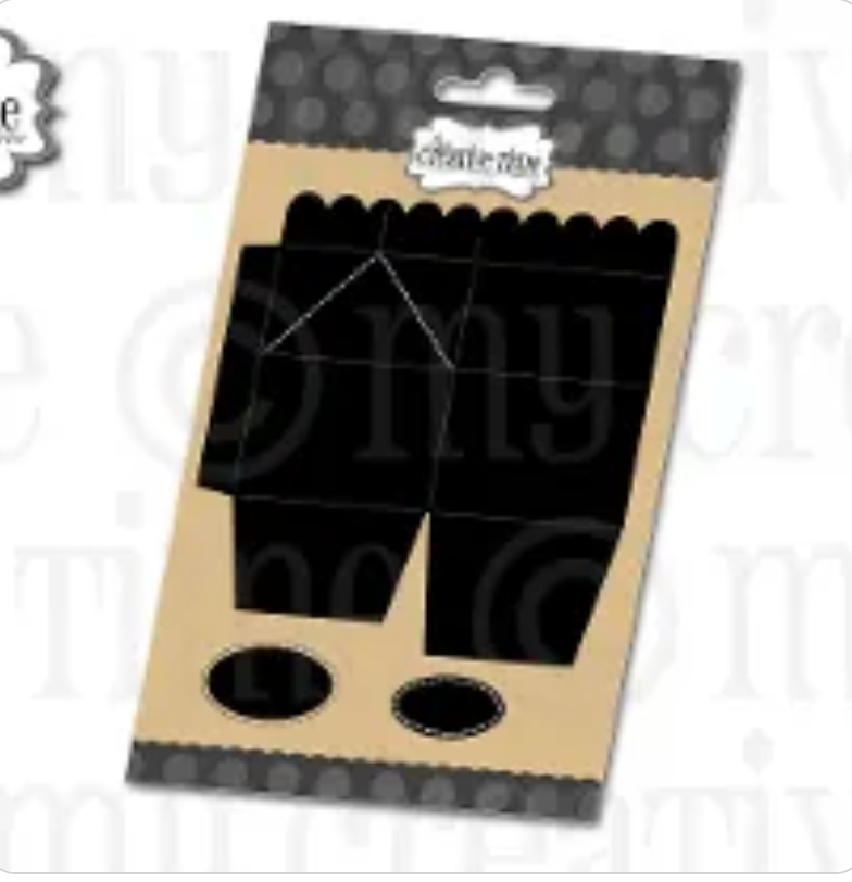 Short Milk Treat Box Die
