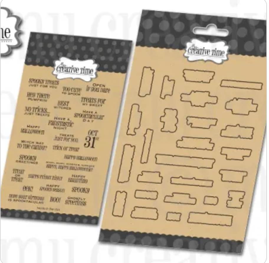 Too Cute to Spook Stamps & Dies
