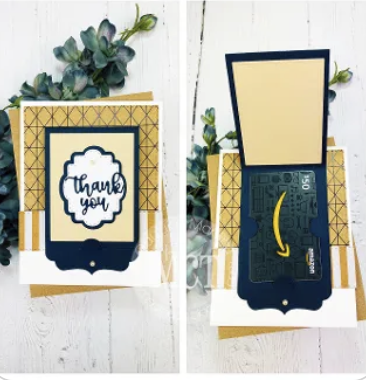 Fancy Gift Card Holder Die