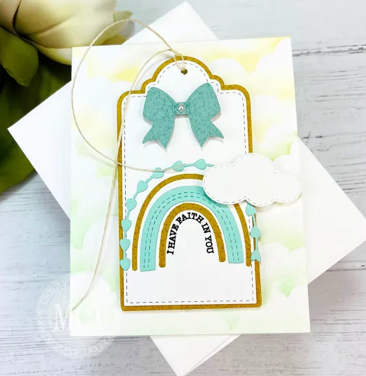 Tall Tag Frame Die Layers