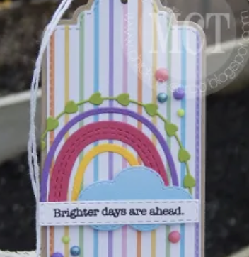 Tall Tag Frame Die Layers