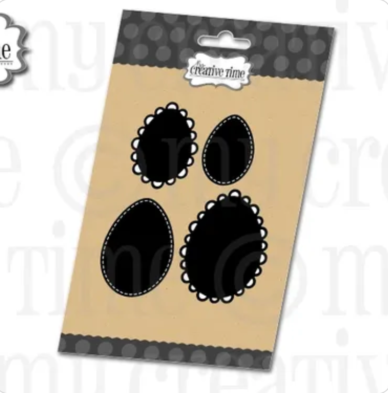 Pretty Egg Tag Dies
