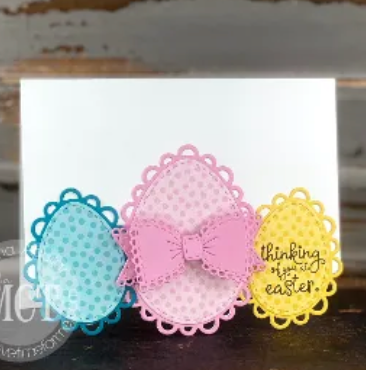 Pretty Egg Tag Dies
