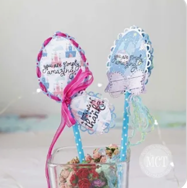 Pretty Egg Tag Dies