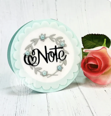 4" Circle Card Dies
