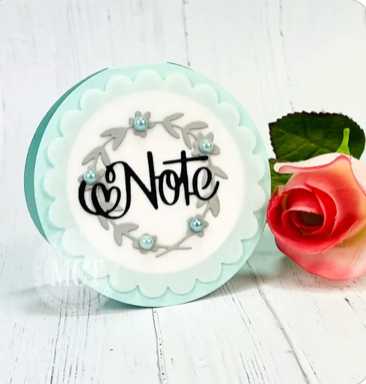 4" Circle Card Dies