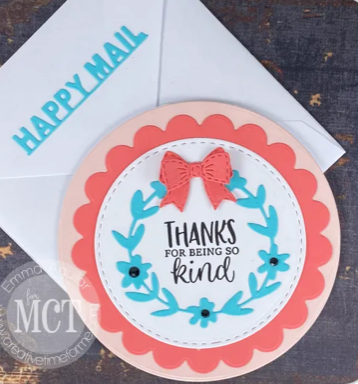 4" Circle Card Dies
