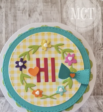 4" Circle Card Dies