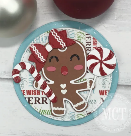 Fun Size Ginger Bow Die