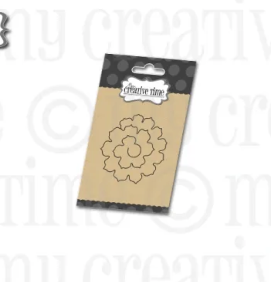 Medium Rolled Flower Die