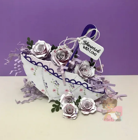 Small Rolled Flower Die