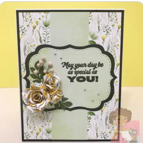 Large Rolled Flower Die