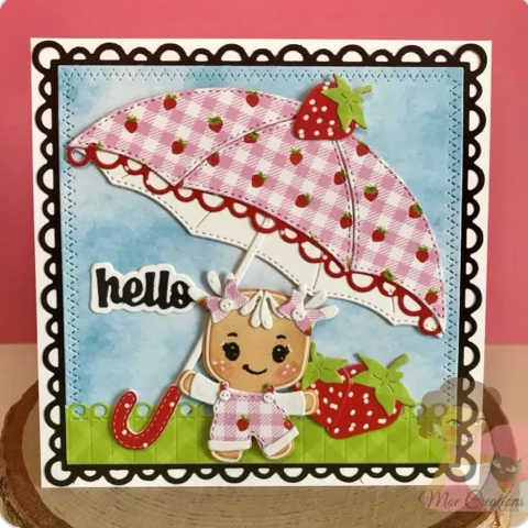 5 x 5 Card Die Layers