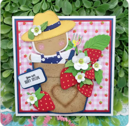 Flower Leaf Dies Plate