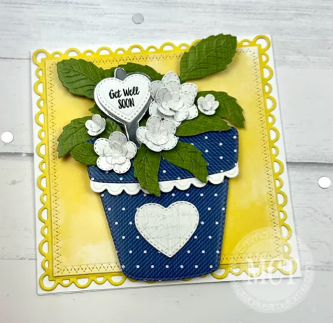 Strawberry Flower Dies Plate
