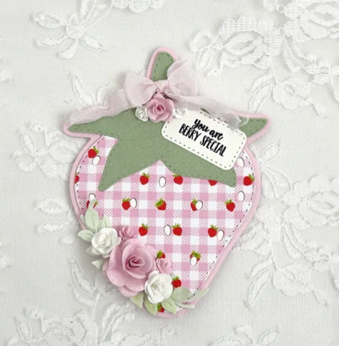 Strawberry Tag Die