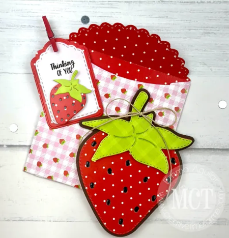 Strawberry Tag Die