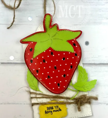 Strawberry Tag Die
