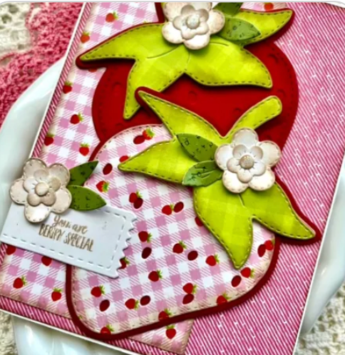 Strawberry Tag Die