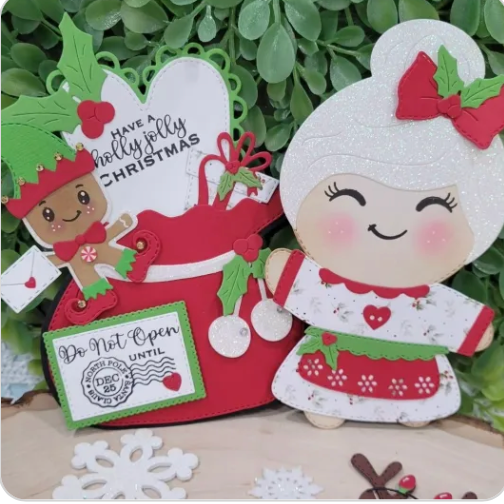 Giant Girl Ginger Mrs. Claus