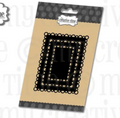 Pretty Scallop Rectangle Frame Dies