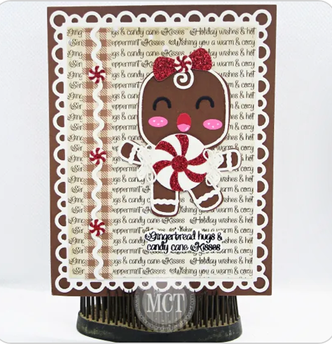 Pretty Scallop Rectangle Frame Dies