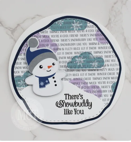 Snowball Stitched Frame Die Layers