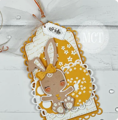 Pretty Scallop Tall Tag Dies