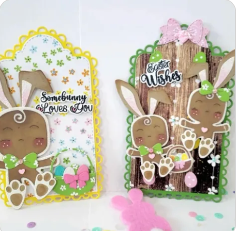 Pretty Scallop Tall Tag Dies