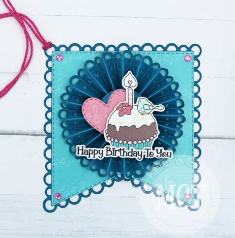 Pretty Scallop Rosette Dies