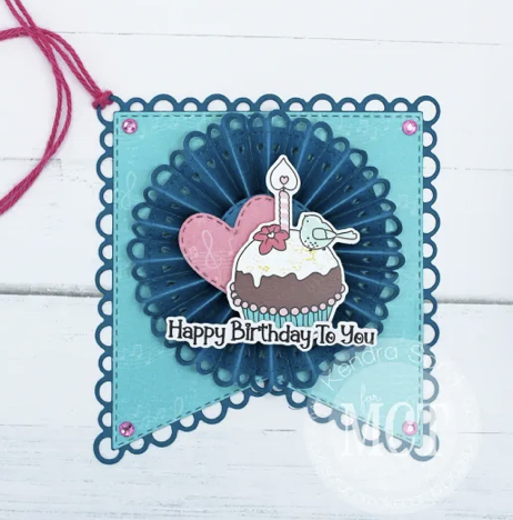 Pretty Scallop Rosette Dies
