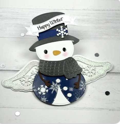 Winter Angel Wing Dies