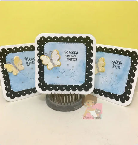 Butterfly Dies Plate